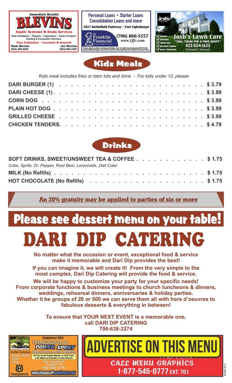 Dari-Dip - La Fayette, GA