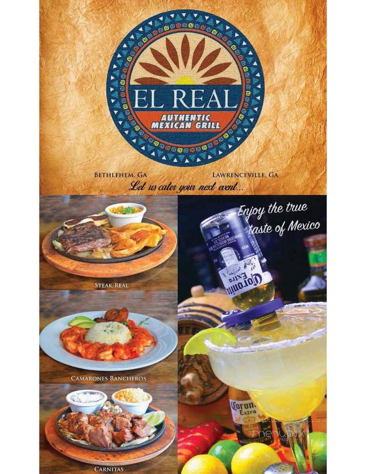 El Real Mexican Grill - Bethlehem, GA