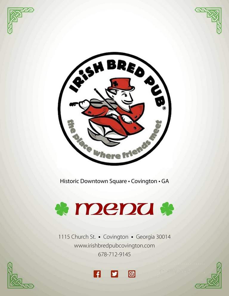 Irish Bred Pub - Douglasville, GA