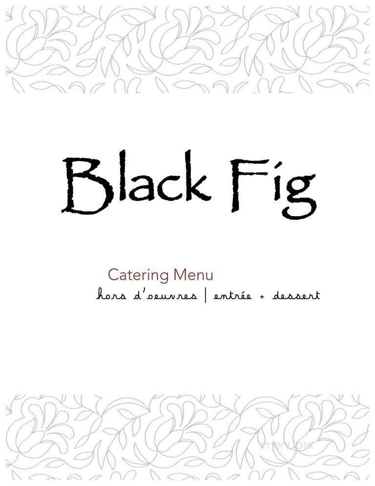 The Black Fig - Tallahassee, FL