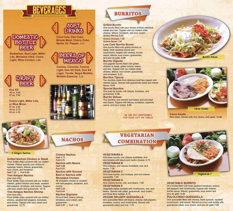 Tres Amigos Mexican Restaurant - Ringgold, GA