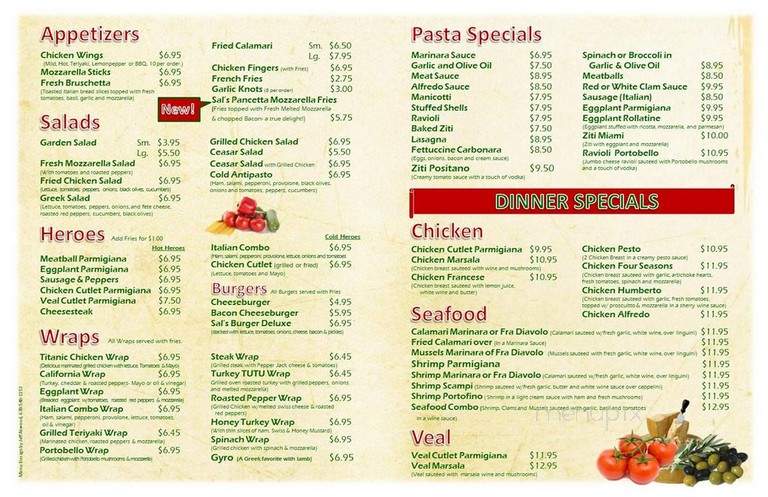 Sal's Pizza & Bistro - Acworth, GA