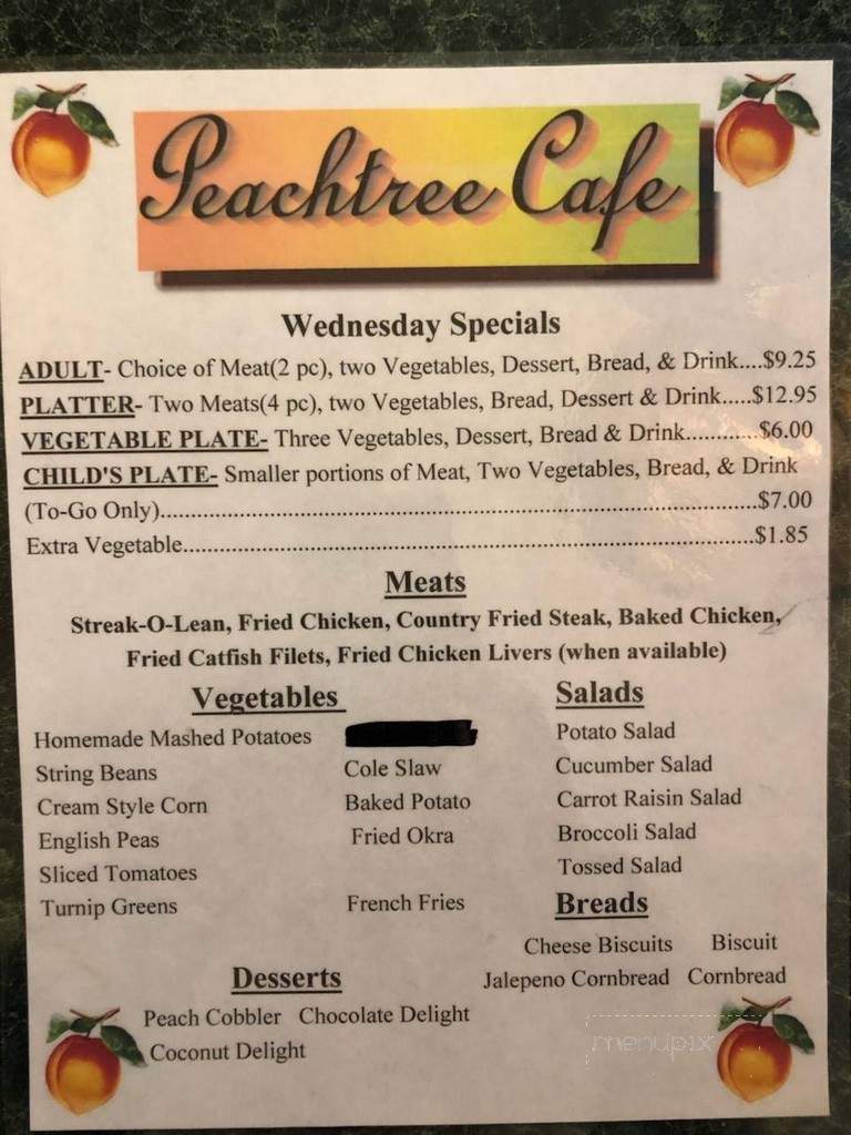 Peachtree Cafe - Thomaston, GA