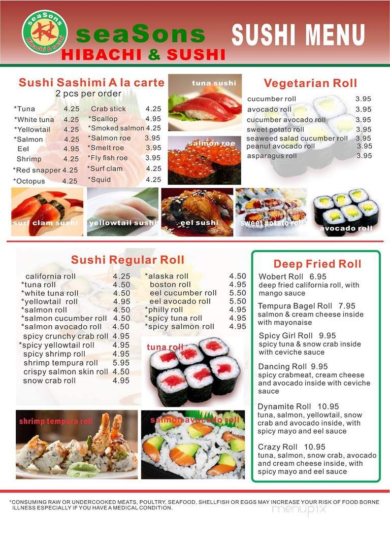 Seasons Hibachi & Sushi - Dalton, GA