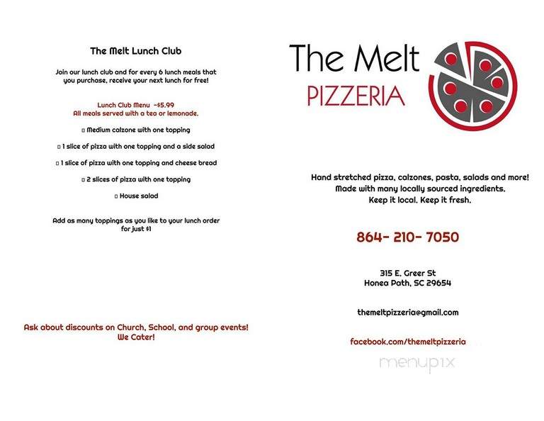 The Melt Pizzeria - Honea Path, SC