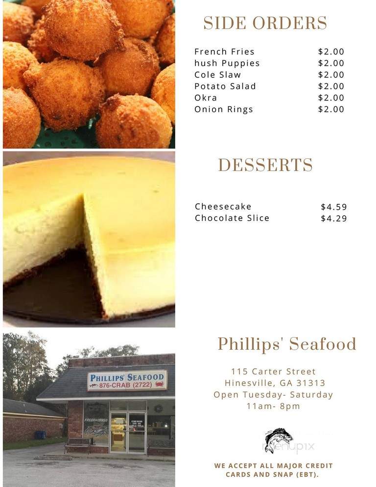 Phillips Seafood - Townsend, GA