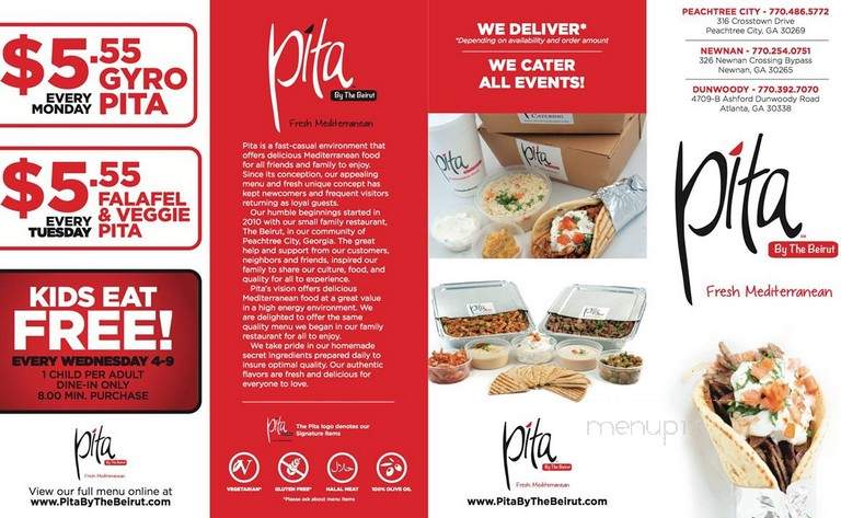 Pita By The Beirut - Peachtree City, GA