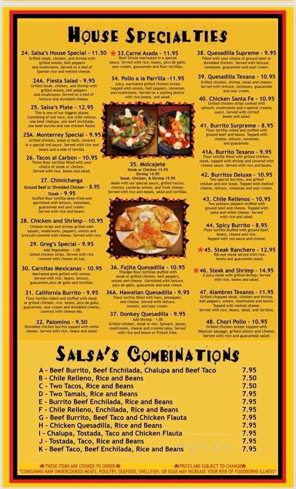 Salsa's Mexican Cafe - Warner Robins, GA