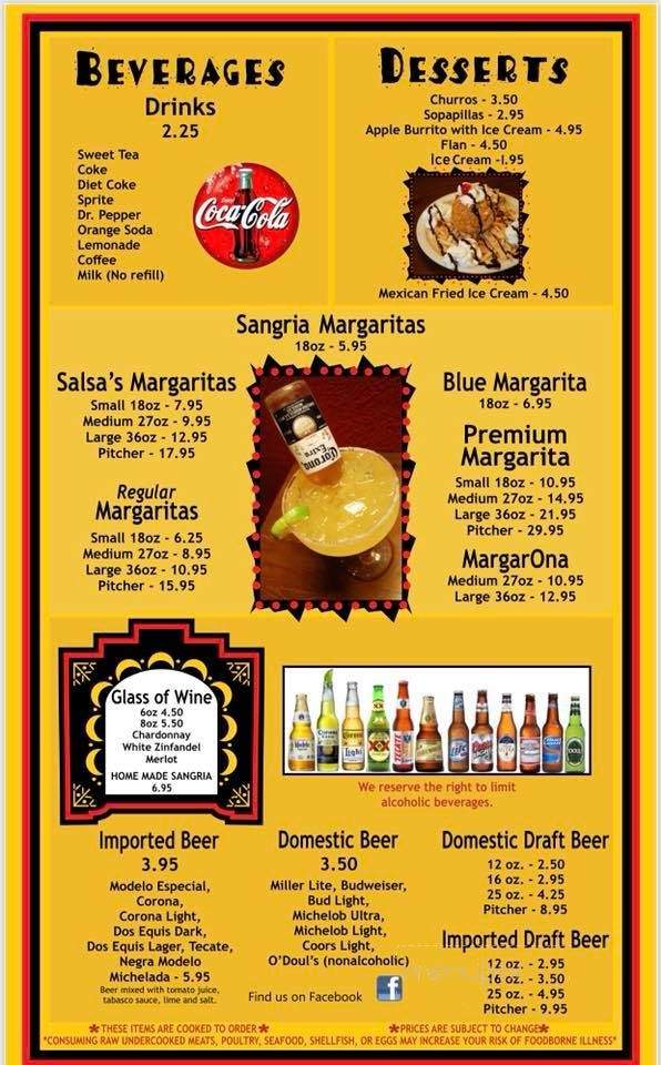 Salsa's Mexican Cafe - Warner Robins, GA