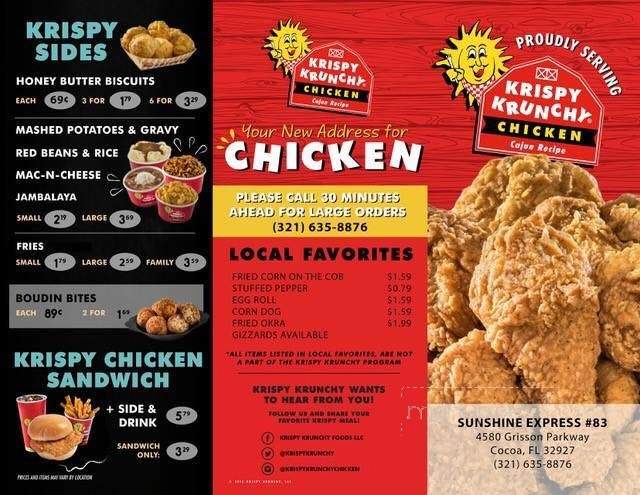 Krispy Krunchy Chicken - Monticello, FL