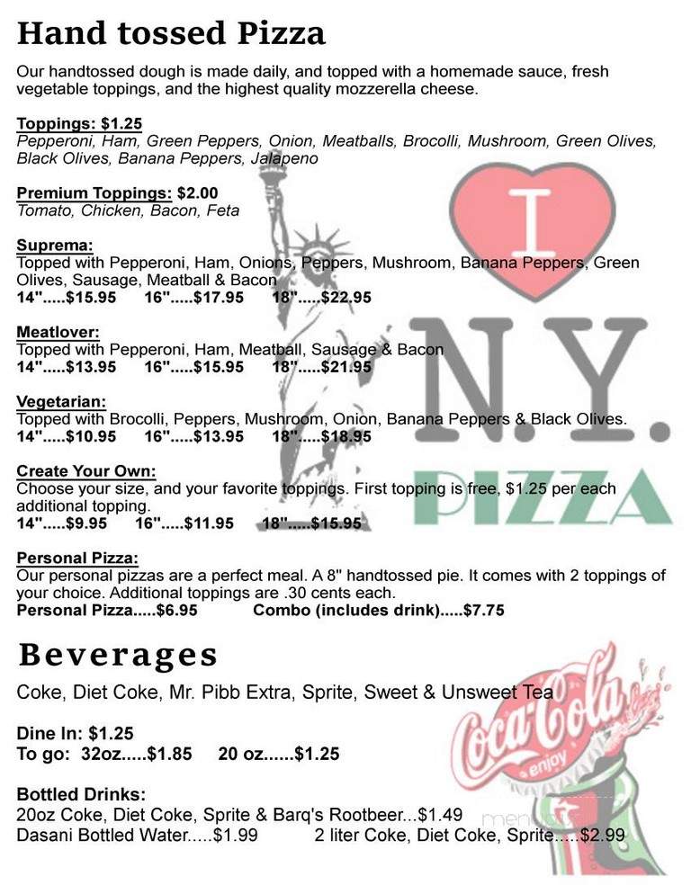 CJ's Pizzeria - WASHINGTON, GA