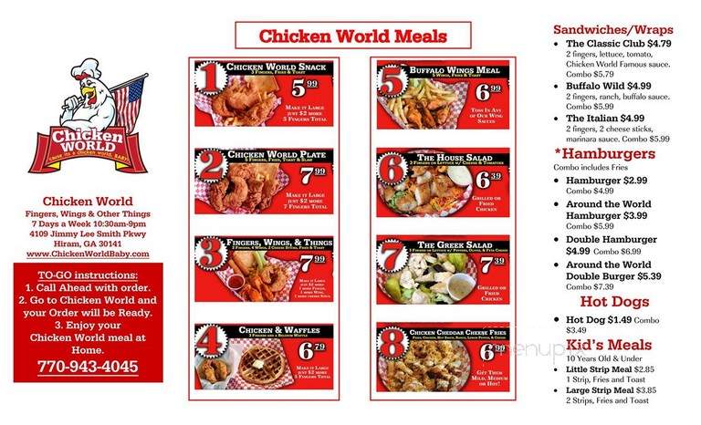 Chicken World - Hiram, GA