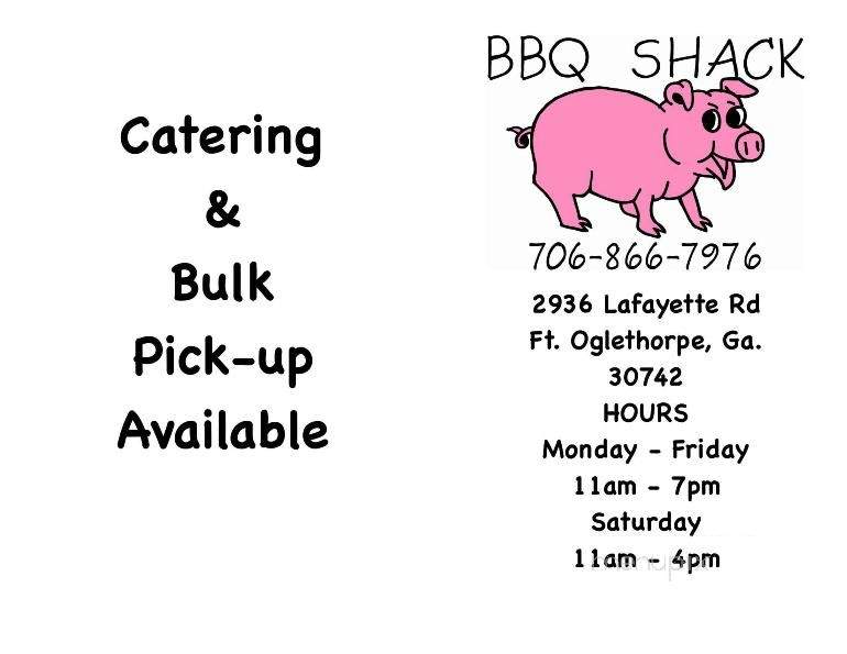 Bbq Shack - Fort Oglethorpe, GA