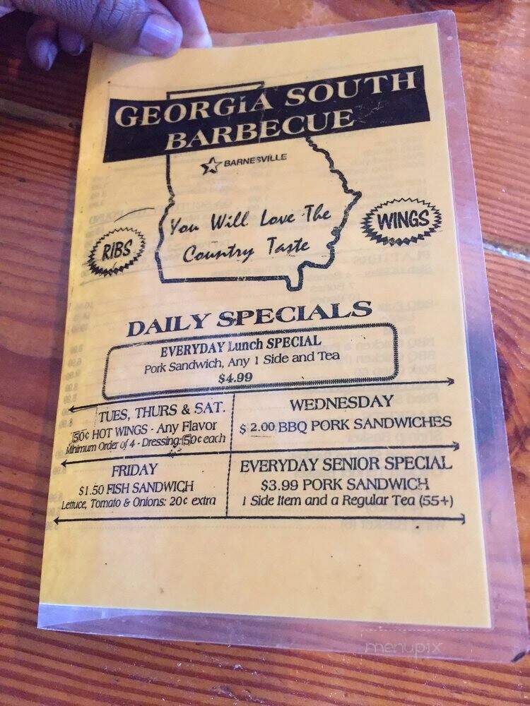 Georgia South Barbeque - Barnesville, GA