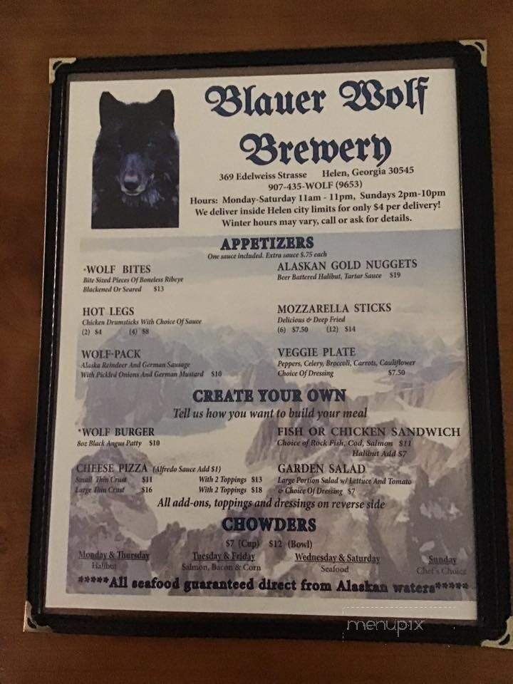 Blauer Wolf Brewery - Helen, GA