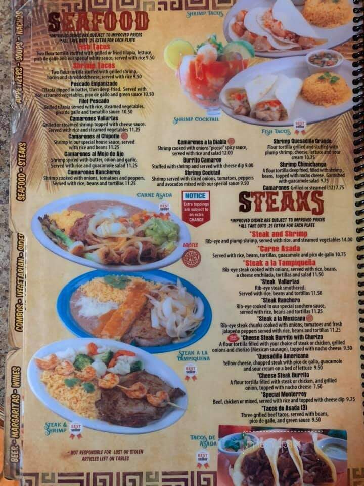 Vallartas Mexican Restaurant - Vidalia, GA