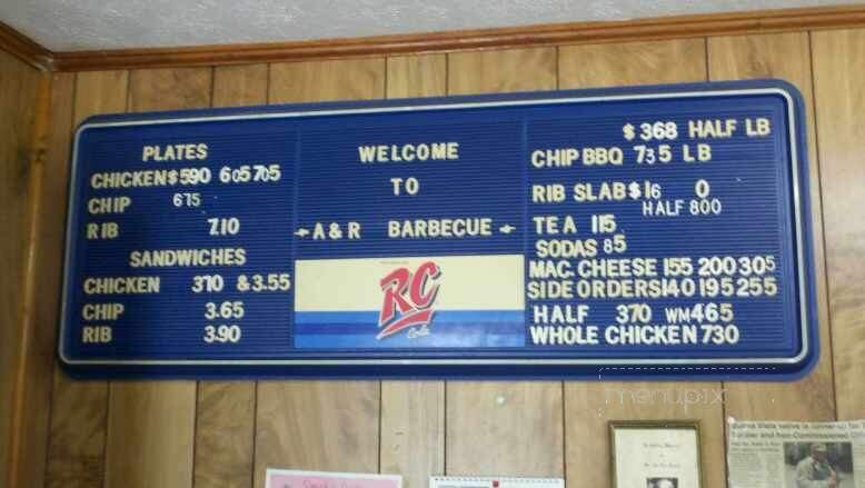 A & R BBQ - Buena Vista, GA