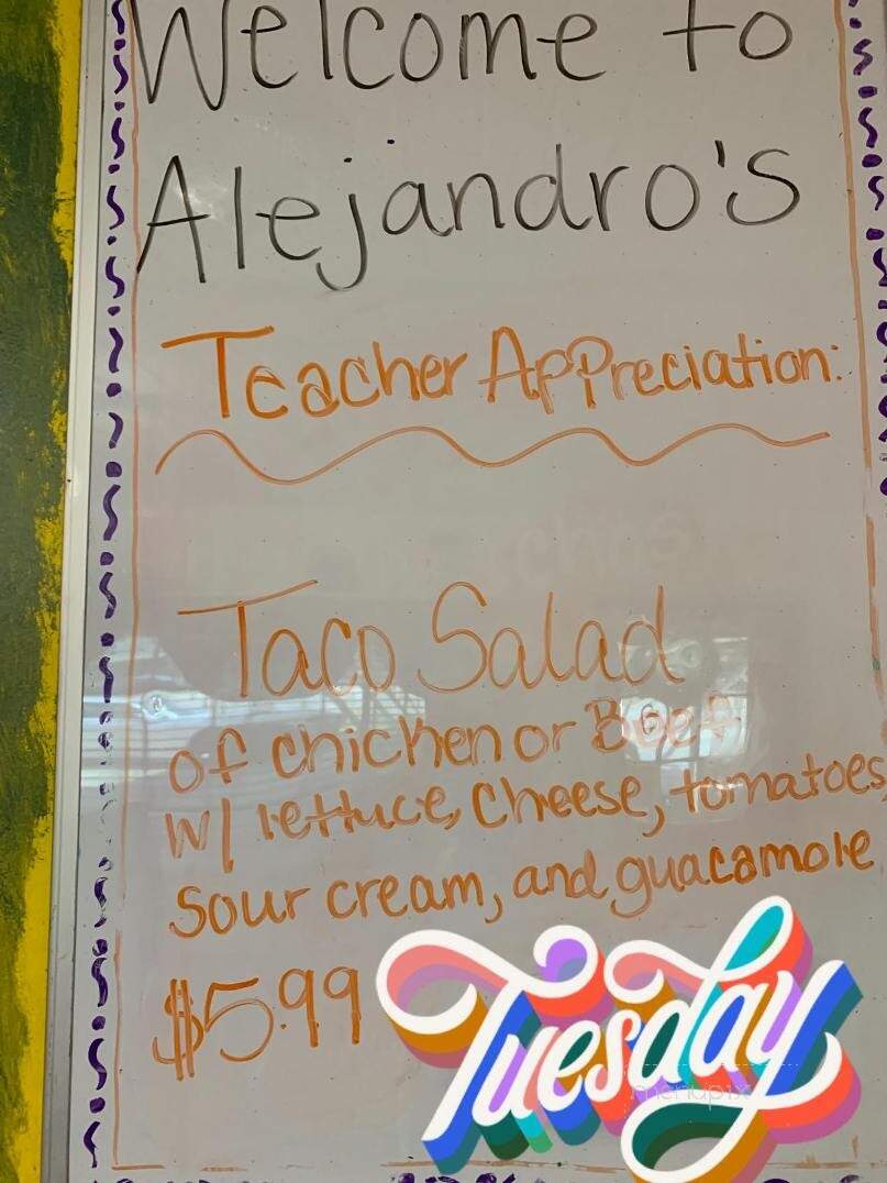 Alejandro's Authentic Mexican Restaurant - Glennville, GA