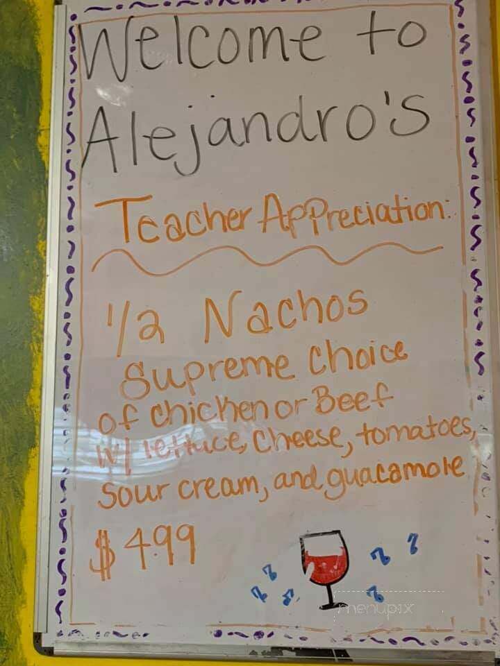 Alejandro's Authentic Mexican Restaurant - Glennville, GA