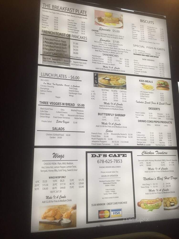 D J's Cafe - Covington, GA