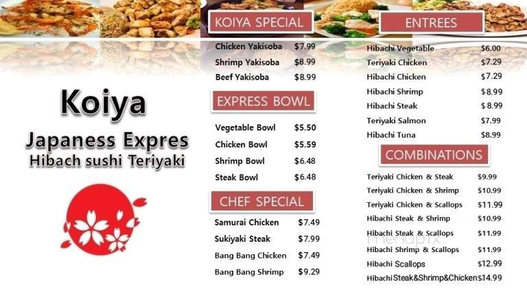 Koiya Japanese Express - Dublin, GA