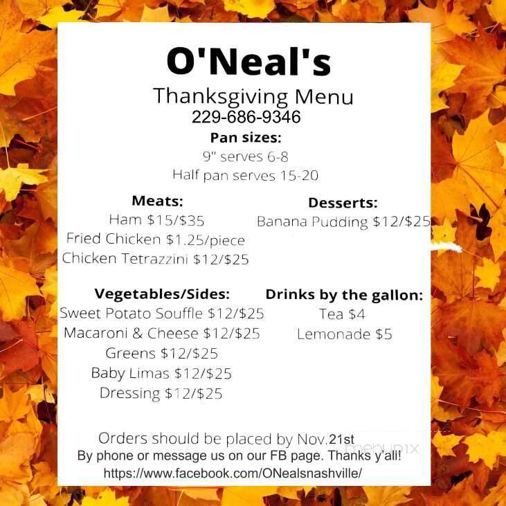 O'Neal's Country Buffet - Nashville, GA