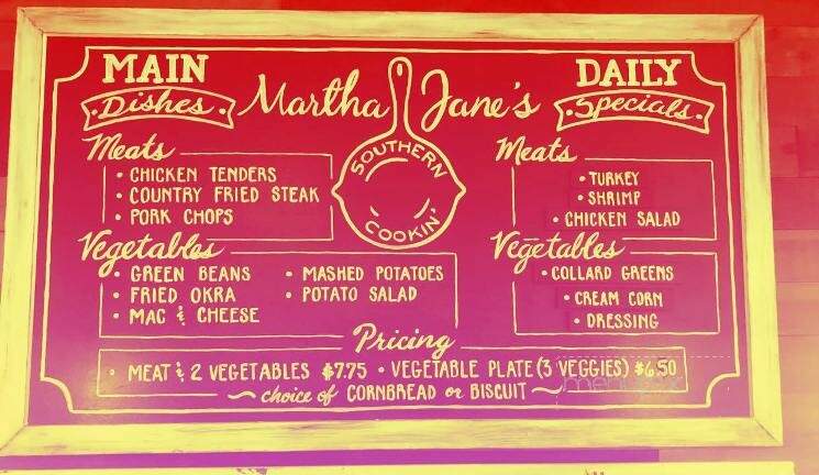 Martha Jane's Southern Cookin' - Monticello, GA