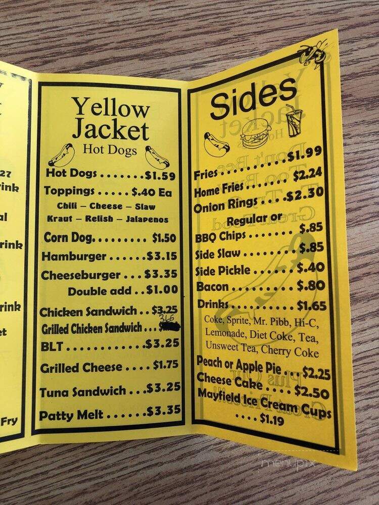 Yellow Jacket Hot Dogs - Ellenwood, GA