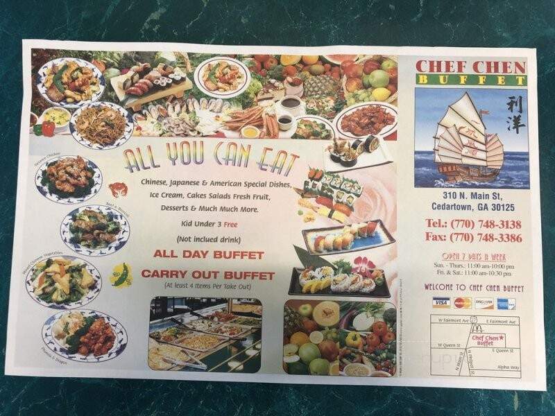 Chef Chen Buffet - Cedartown, GA