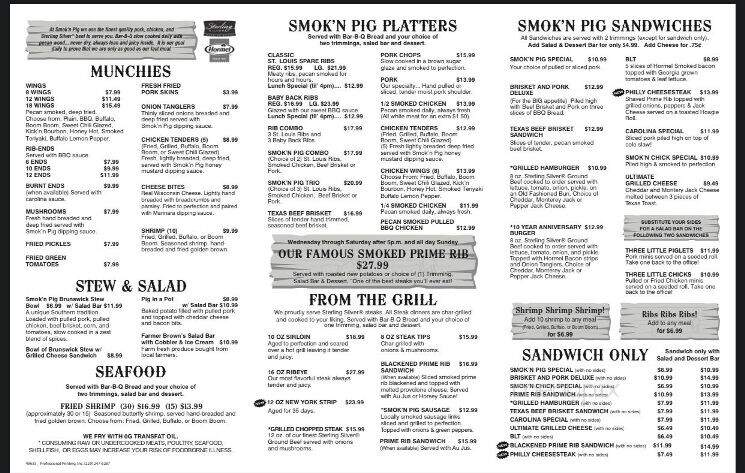 Smok'n Pig - Valdosta, GA