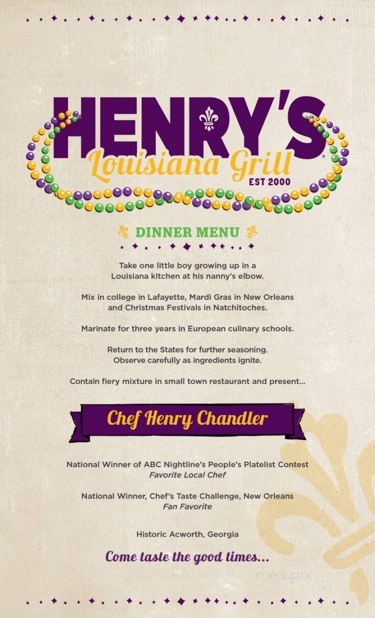 Henry's Louisiana Grill - Acworth, GA