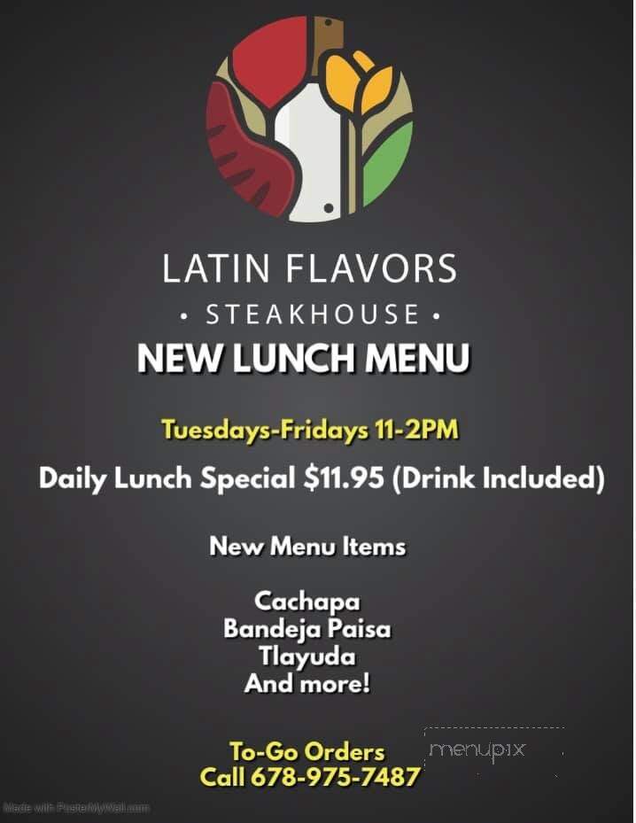 Latin Flavors Steakhouse - Winder, GA