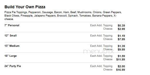 American Pie Pizzeria - Zebulon, GA