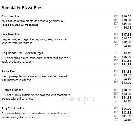 American Pie Pizzeria - Zebulon, GA