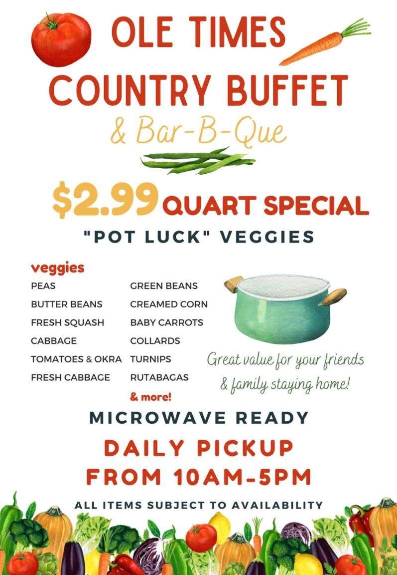 OLE Times Country Buffet - Douglas, GA