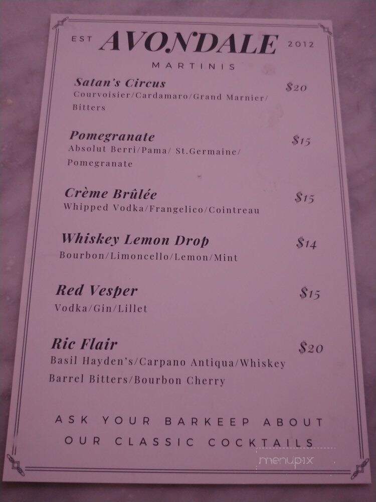 The Avondale Bar & Tap Room - Auburn, AL