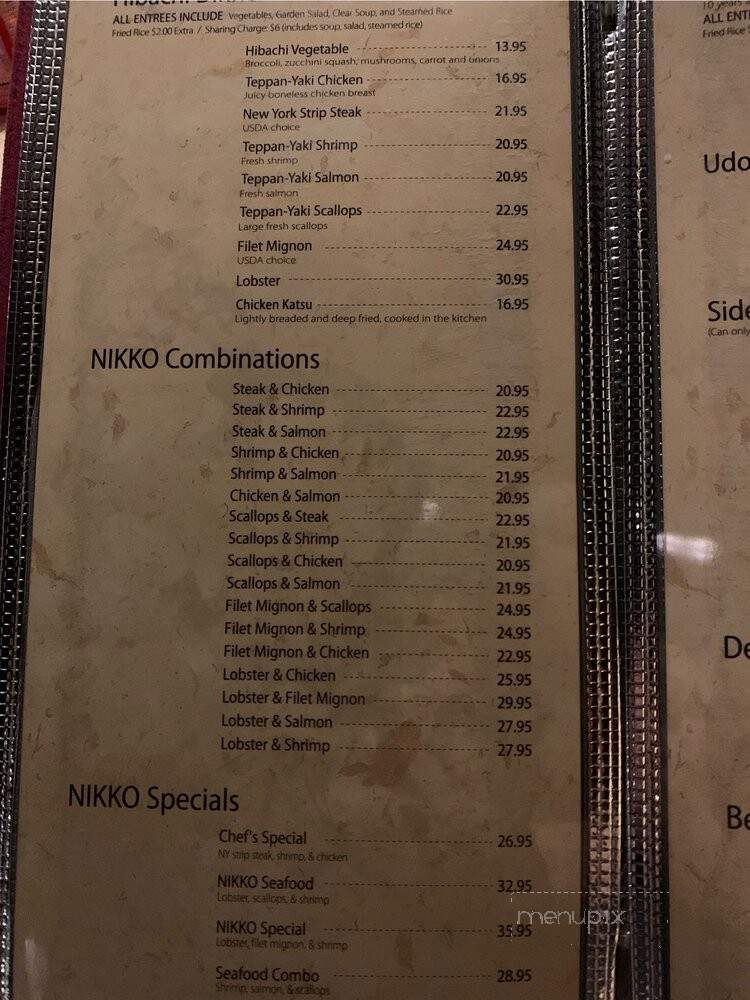 Nikko Japanese Steak House Sushi - Tyrone, GA