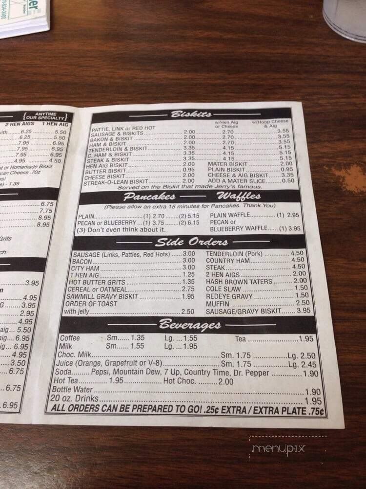 Jerry's Country Kitchen - Carrollton, GA