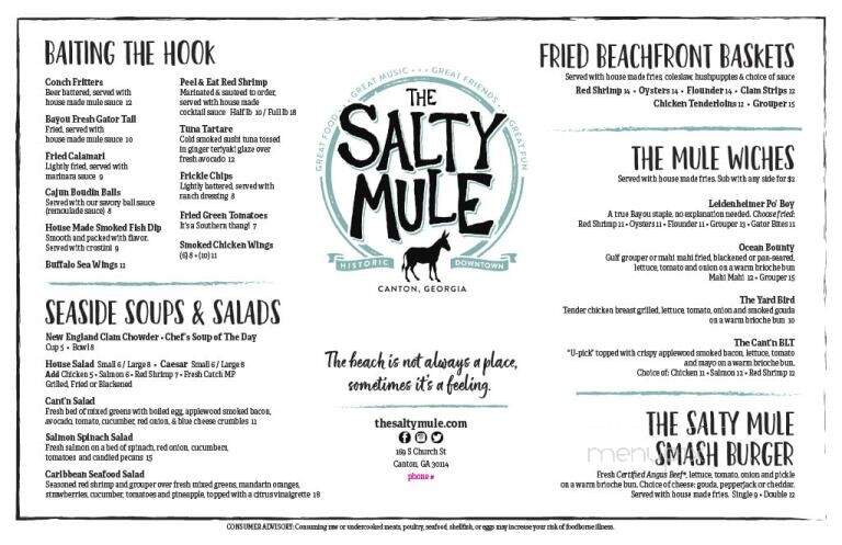 The Salty Mule - Canton, GA