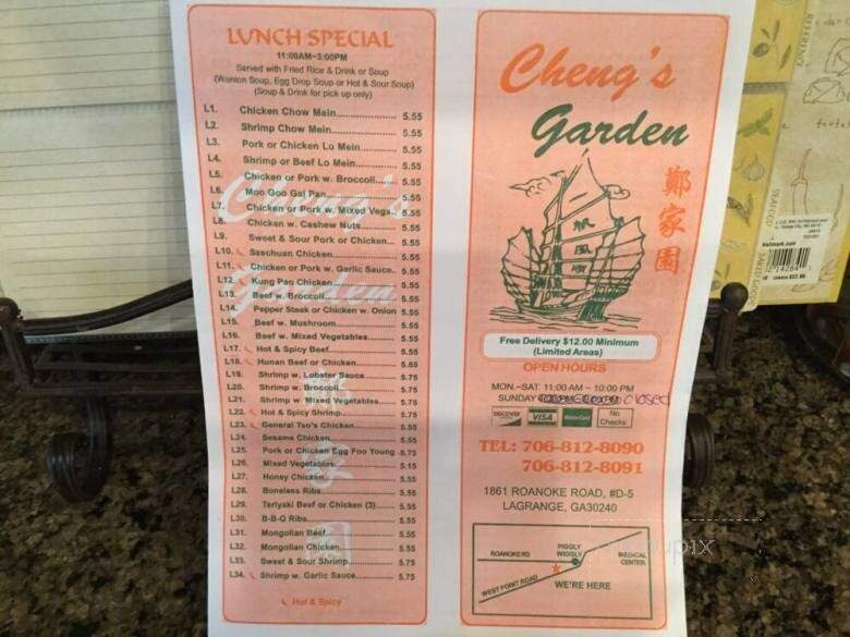 Cheng's Garden - Lagrange, GA