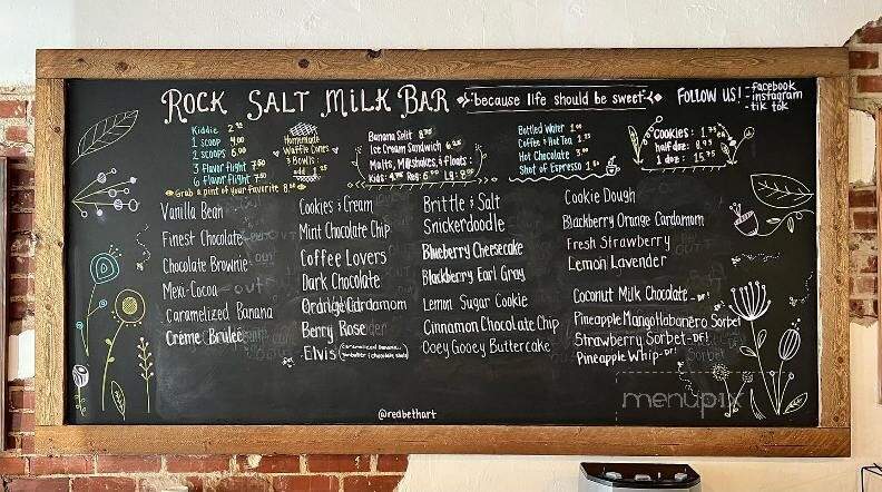 Rock Salt Milk Bar - Newnan, GA