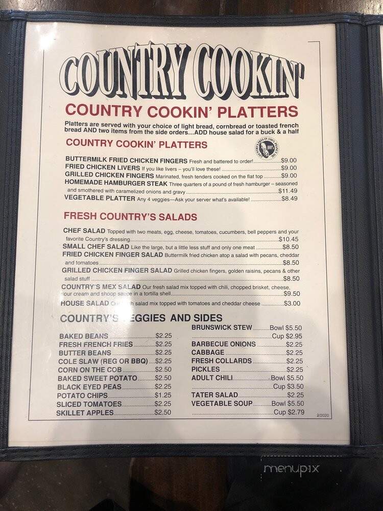 Country's Barbecue - Lagrange, GA