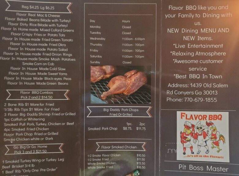 Flavor BBQ - Conyers, GA