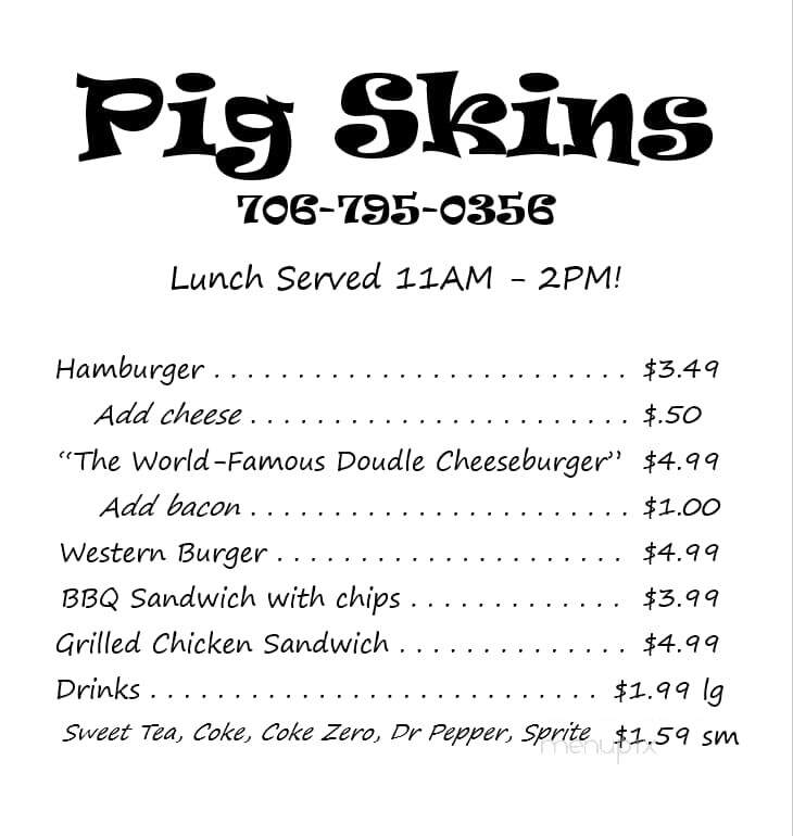 Pig Skins BBQ - Danielsville, GA