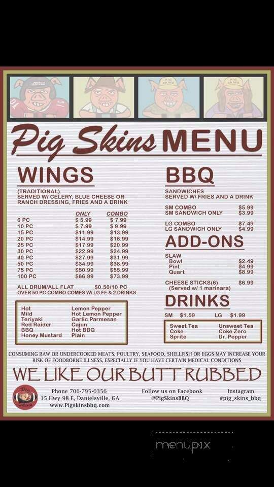 Pig Skins BBQ - Danielsville, GA