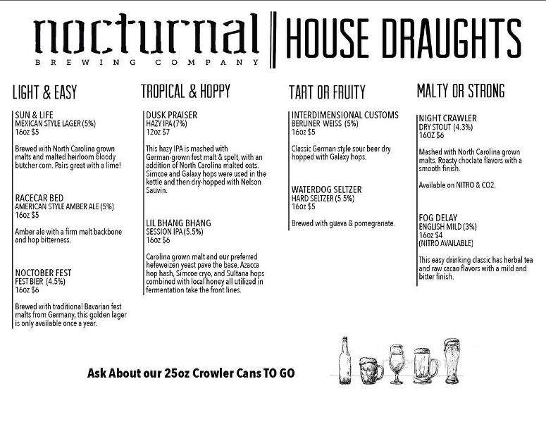 Nocturnal Brewing Company - Hayesville, NC