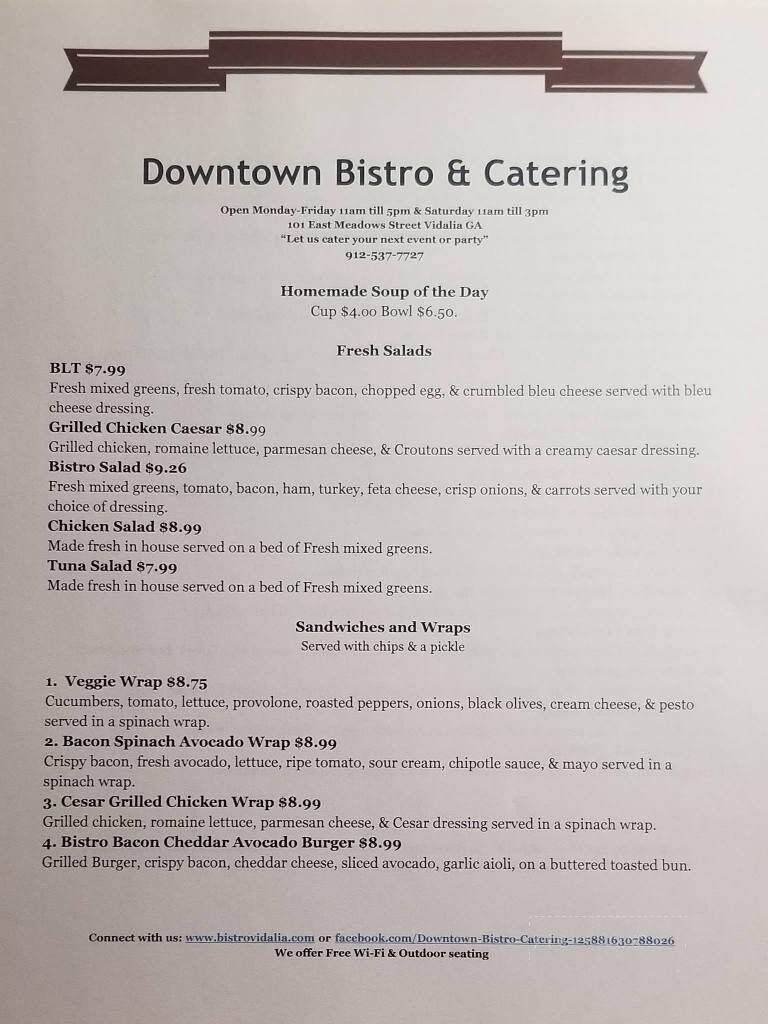 Downtown Bistro - Vidalia, GA