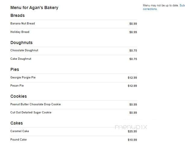 Agans Bakery - Cartersville, GA