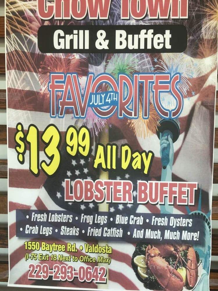 Chow Town Grill Buffet - Valdosta, GA