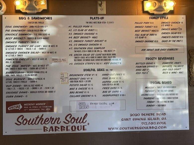 Southern Soul Barbeque - St Simons Island, GA